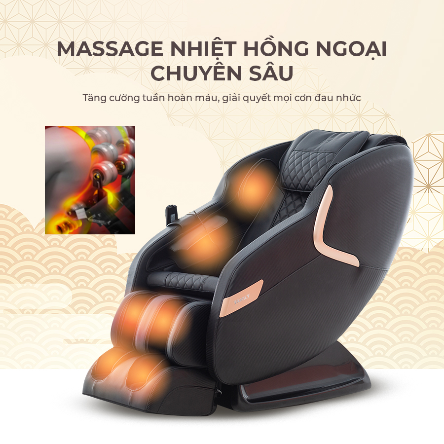 Ghế Massage 3D Family KC-388