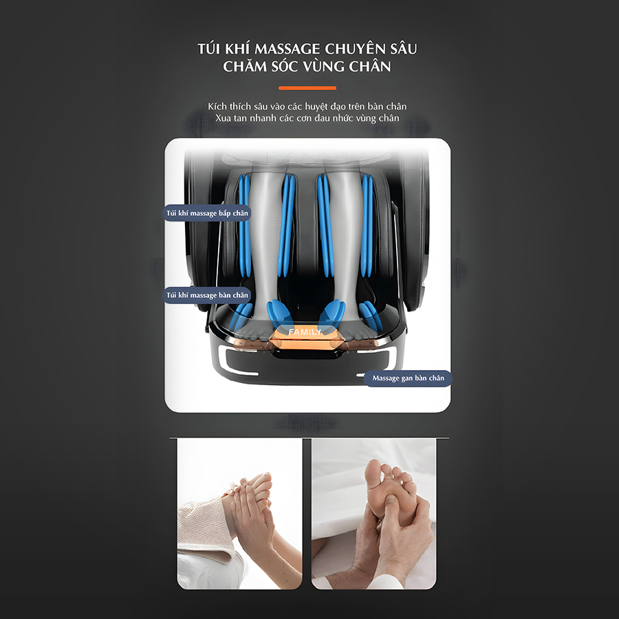 Ghế Massage Family FC-682 (Trưng bày)