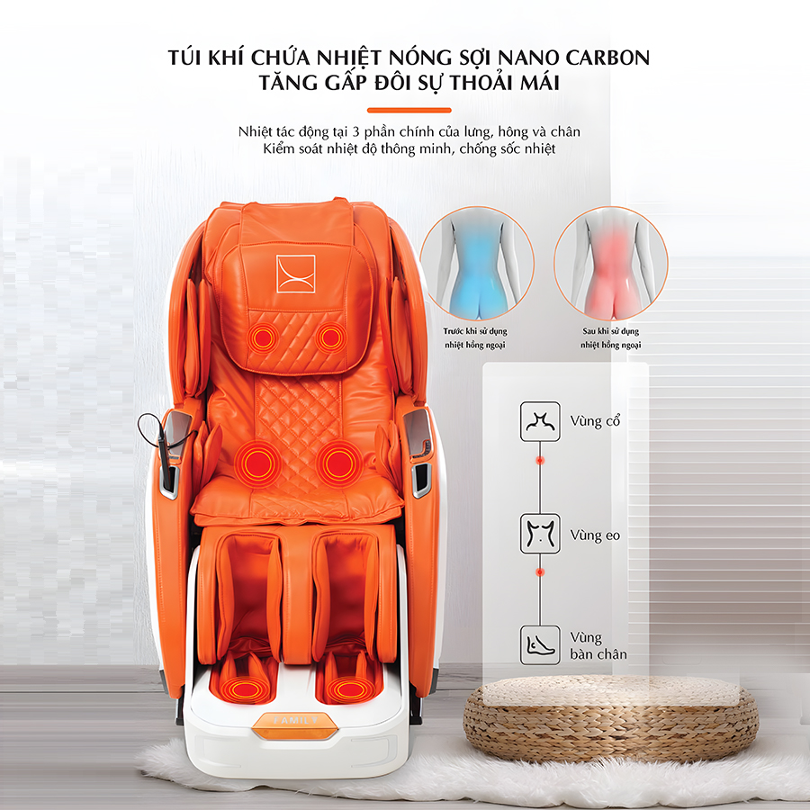 Ghế Massage Family FC-682 (Trưng bày)