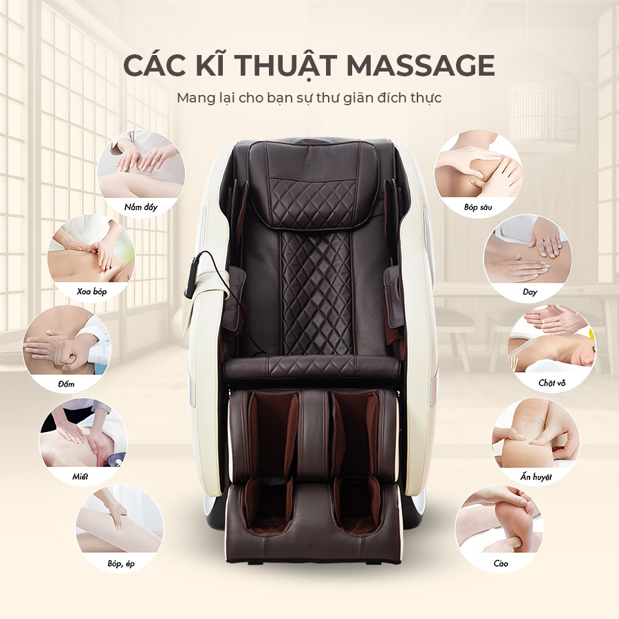 Ghế Massage 3D Family KC-388