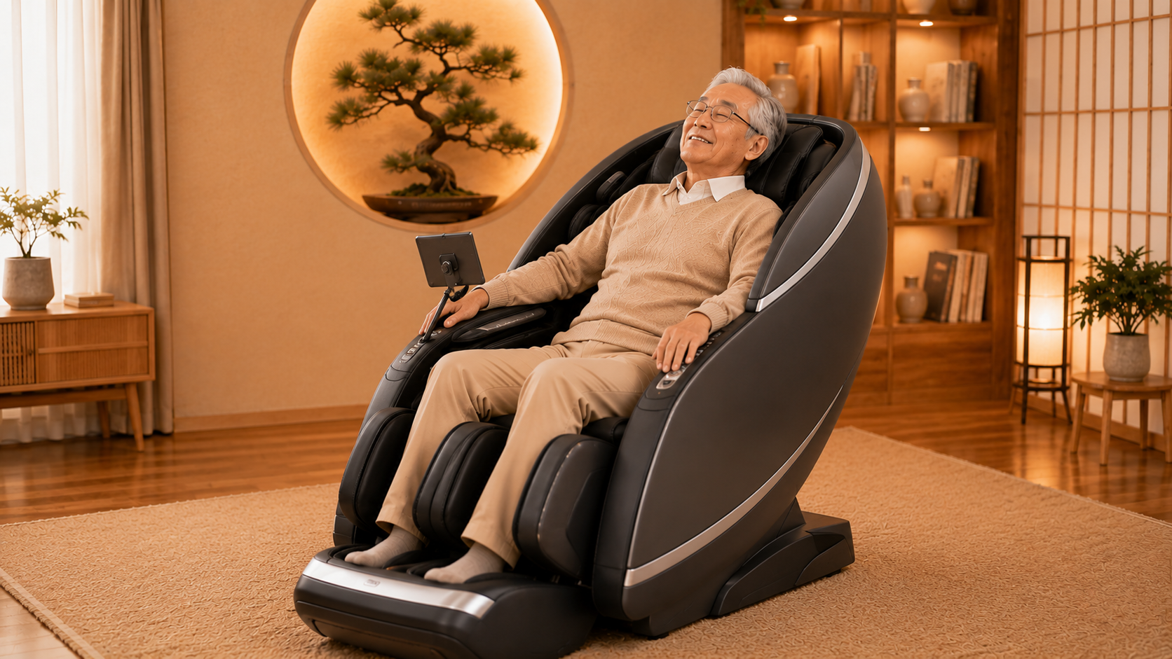 chọn ghế massage như thế nào cho người già