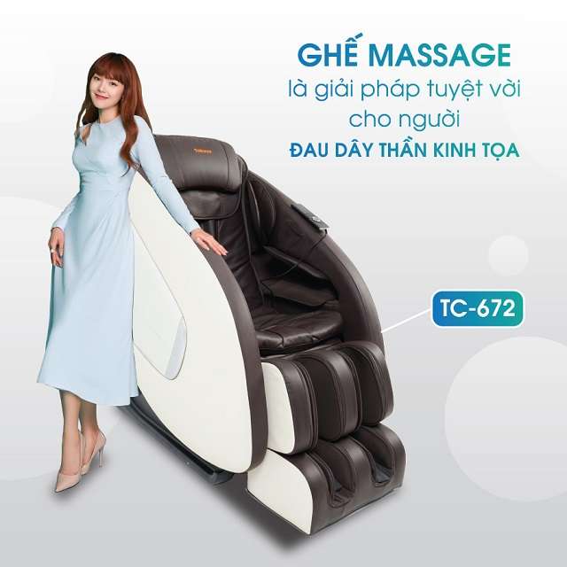 Chức năng kéo giãn cơ thể trên ghế massage