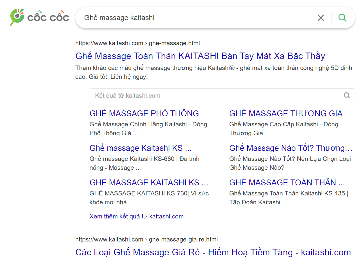 Lượt tìm kiếm từ khóa tương đối thấp