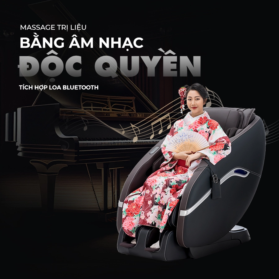 Ghế Massage Nhật Bản JC-3730 (Trưng bày)