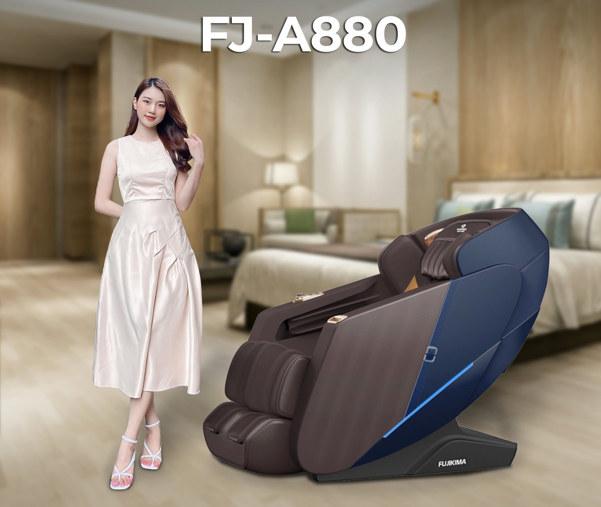 Mẫu ghế massage Fujikima FJ - A8880