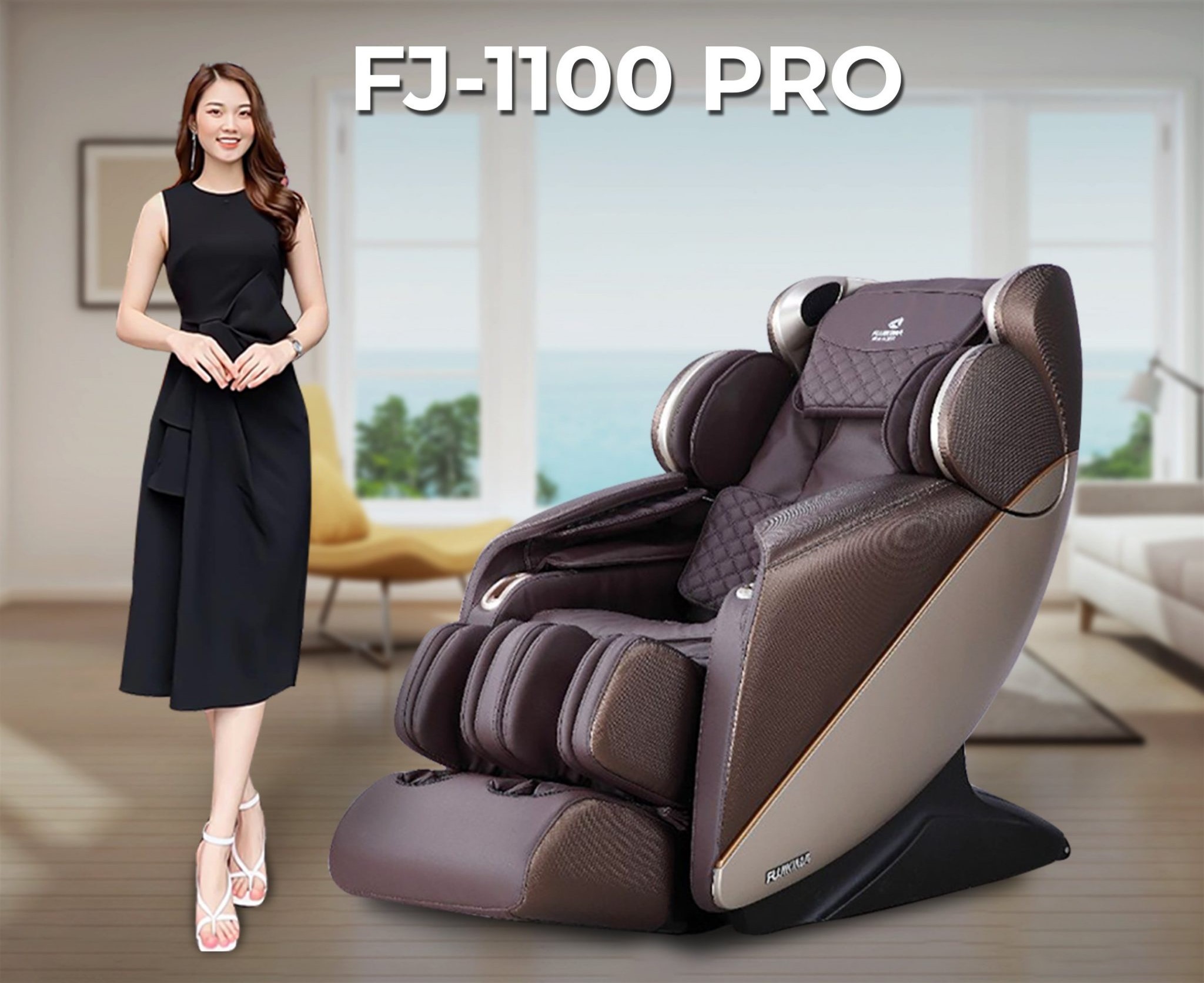 Mẫu ghế massage FUJIKIMA FJ-1100 PRO (GM-5D)