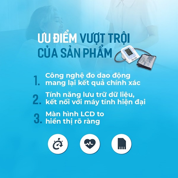 máy đo huyết áp chính hãng