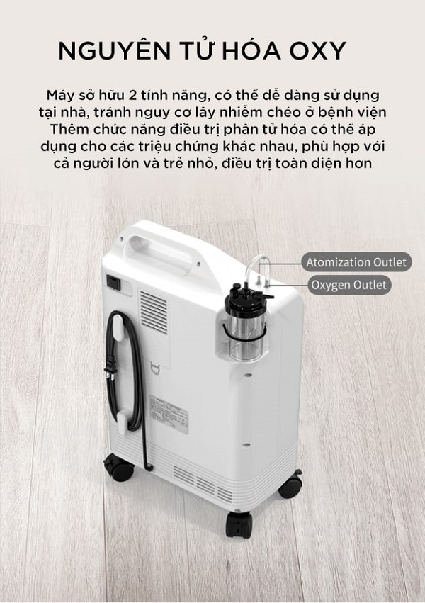 Máy tạo Oxy Y tế MICiTECH 5L
