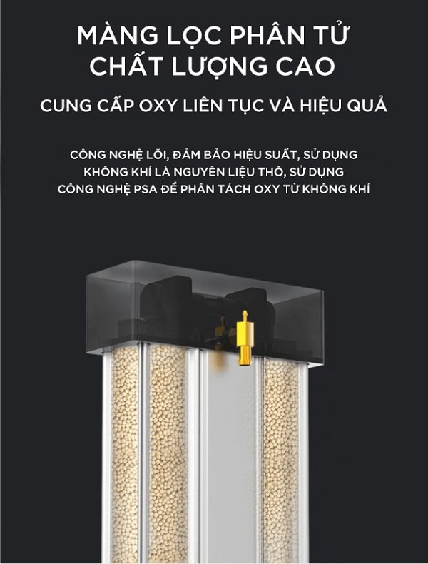 Máy tạo Oxy Y tế MICiTECH 5L