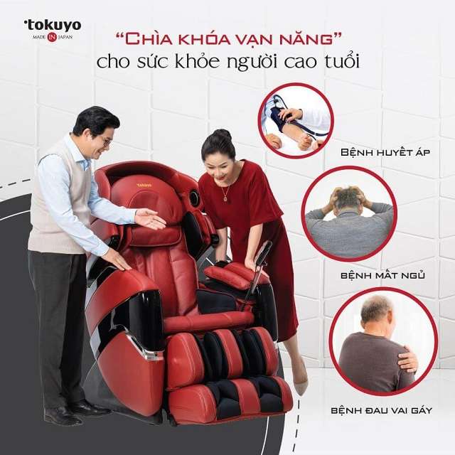 Cách chọn ghế massage cho người cao tuổi