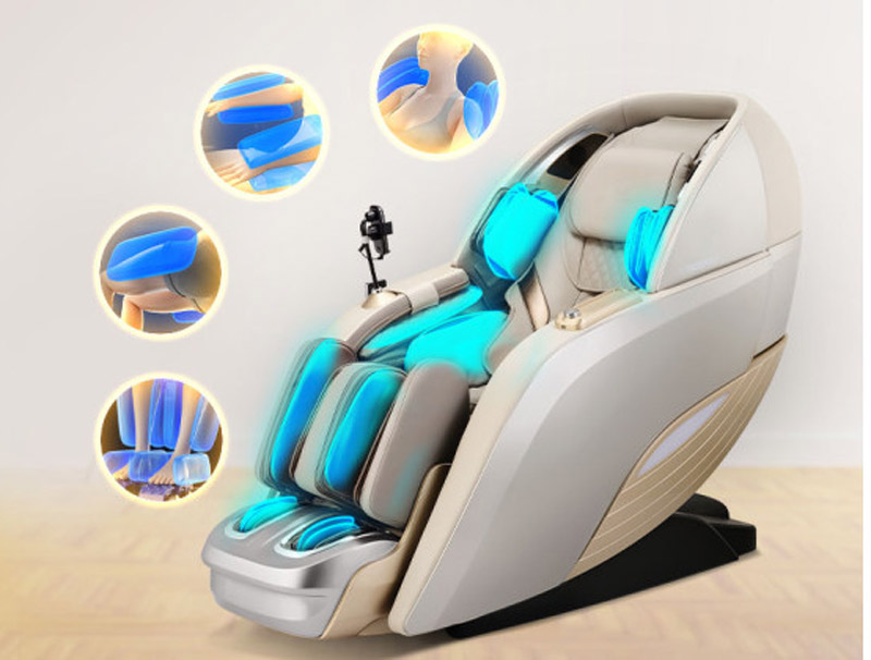 Nguyên lý hoạt động của hệ thống túi khí ghế massage