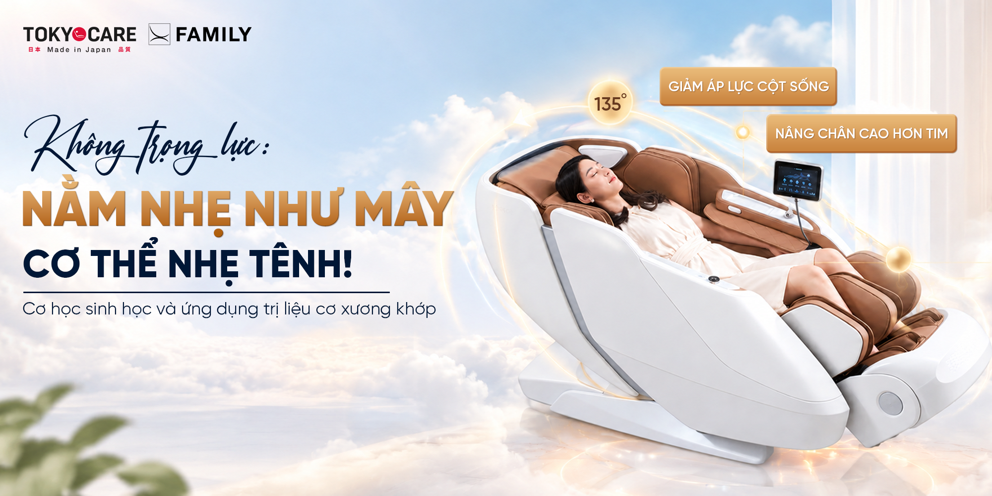 Chế Độ Không Trọng Lực (Zero Gravity) Trên Ghế Massage: Phân Tích Cơ Học Sinh Học Chuyên Sâu Và Ứng Dụng Trị Liệu Cơ Xương Khớp