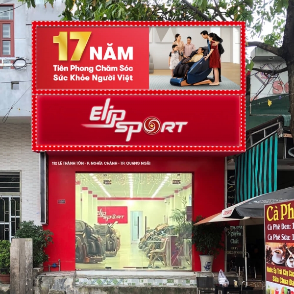 Cửa hàng bán ghế massage Elipsort tại Quảng Ngãi