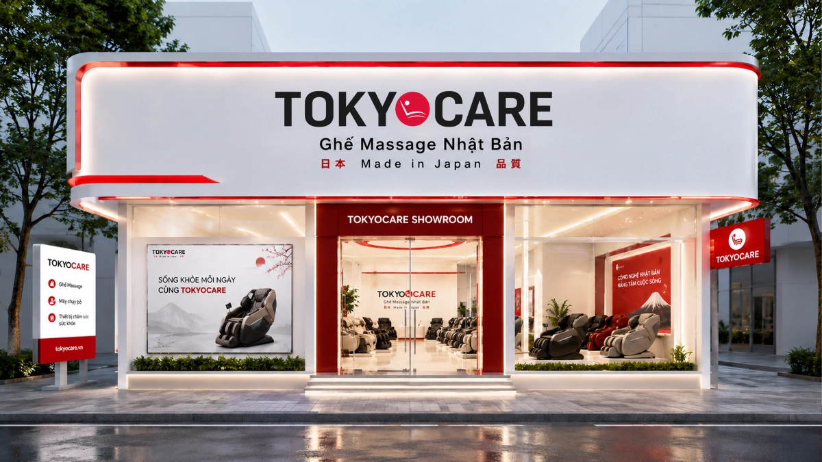 Showroom ghế massage Tokyo Care