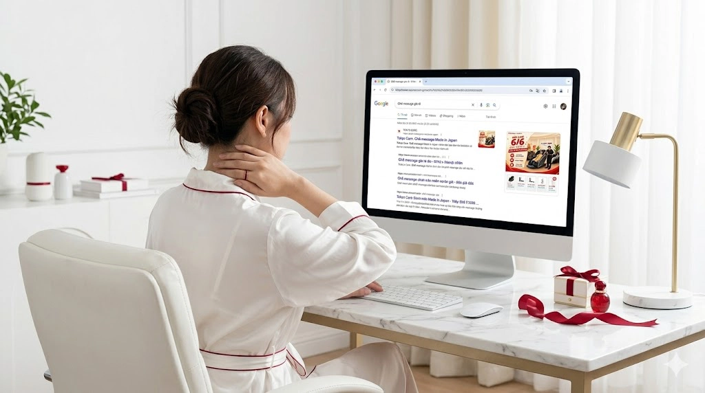 Tìm kiếm ghế massage