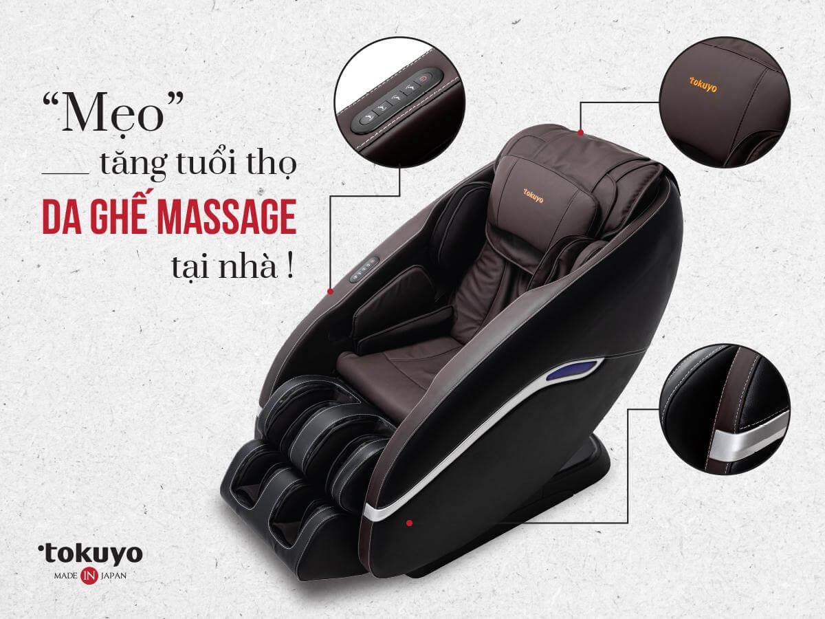 4 cách vệ sinh ghế massage giúp bền đẹp hơn