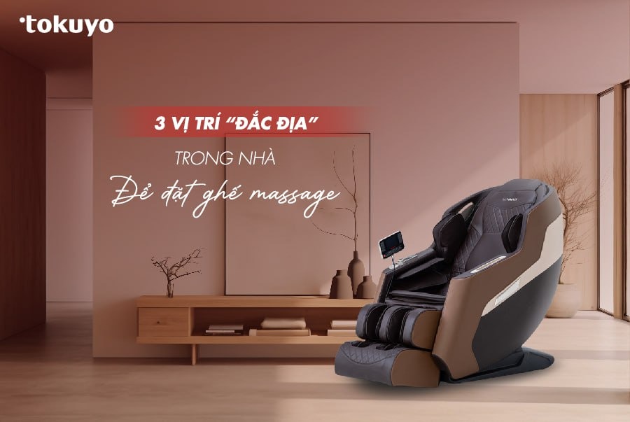 Kích thước ghế massage là bao nhiêu? Đặt ở đâu là phù hợp? (Có hình minh hoạ)