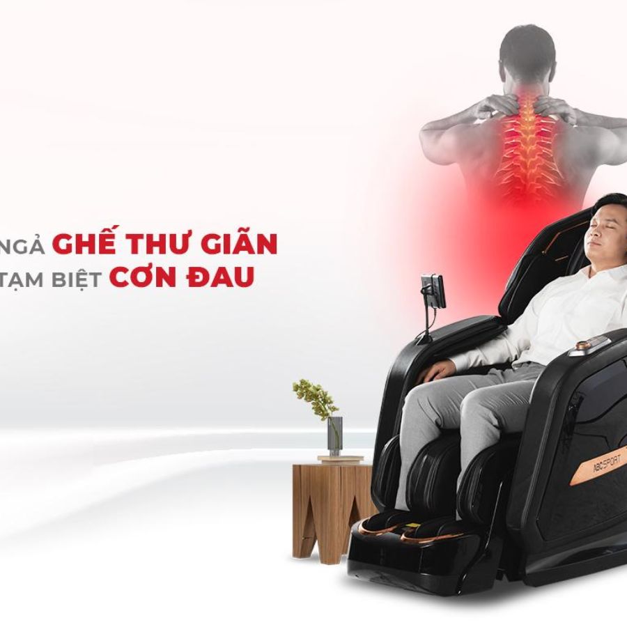 Lợi ích của tính năng bấm huyệt trên ghế massage