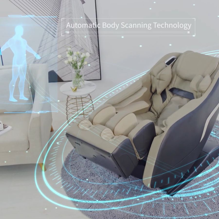 Body Scan là gì? Công nghệ quét cơ thể trên ghế massage có lợi ích gì?