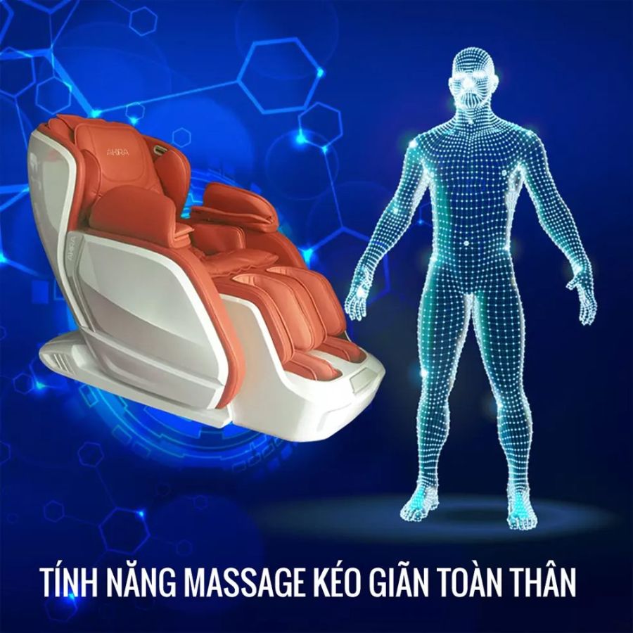 5 phút đọc biết tất cả về tính năng kéo giãn trên ghế massage