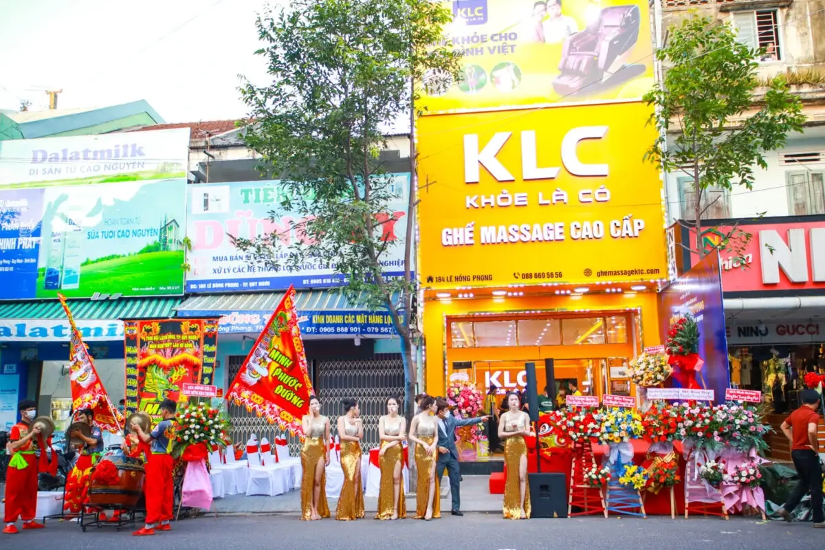 Cửa hàng ghế massage KLC tại Quy Nhơn