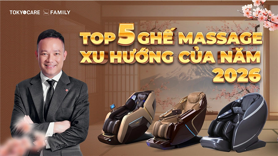 Top 5 Ghế Massage Xu Hướng Năm 2026
