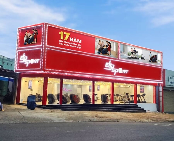 Chi nhánh ghế massage Elipsport Gia Lai được nhiều khách hàng tin tưởng lựa chọn