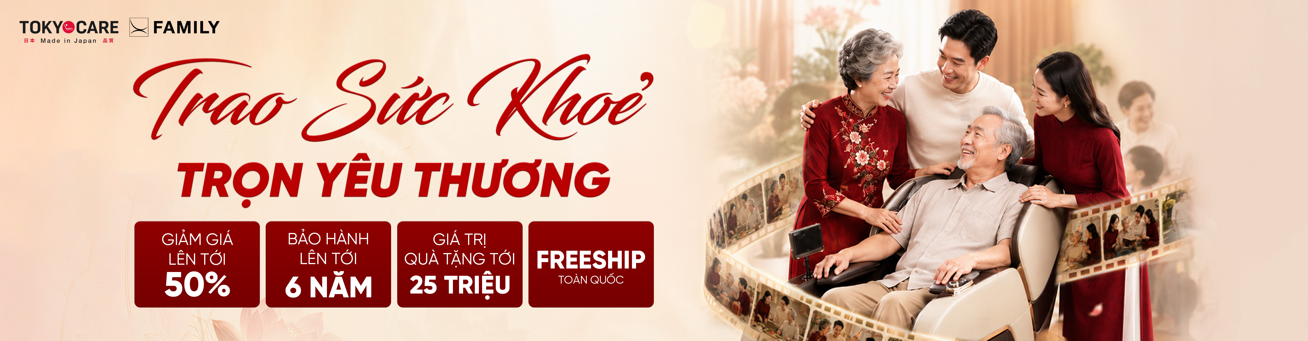 Banner Vu Lan Trao Sức Khỏe Trọn Yêu Thương